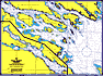 Залив Найсмери. Карта глубин Ладожского озера